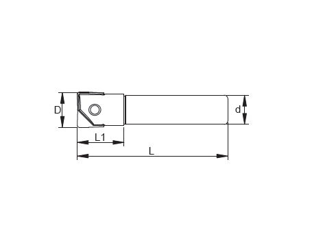 FRNM Square Shoulder Milling Cutter